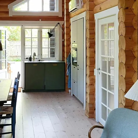 Nordic Idyll In The Log House At *