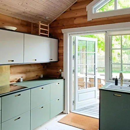 Nordic Idyll In The Log House At *