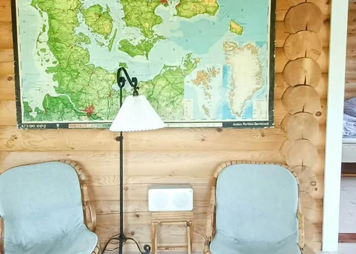Nordic Idyll In The Log House At 펜션 *