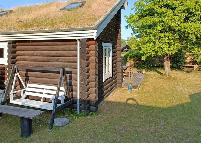 Nordic Idyll In The Log House At Dronningmølle