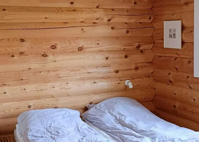 Nordic Idyll In The Log House At 펜션 Dronningmølle