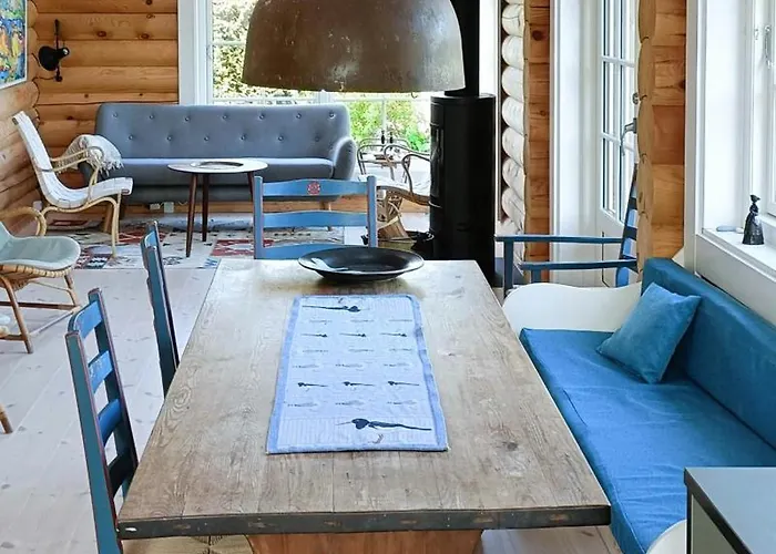 펜션 Nordic Idyll In The Log House At